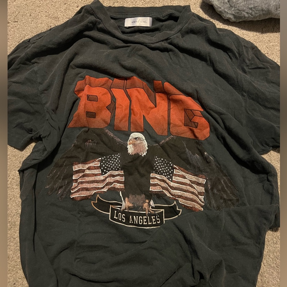 Anine Bing eagle tee